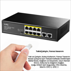 PoE Switch (Yönetilebilir)