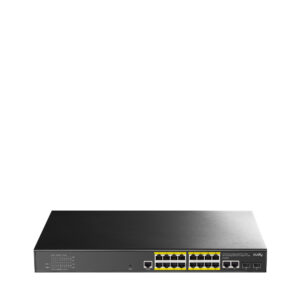 Cudy GS2018PS2 2SFP,2Uplink,1Consol,16 Port L2 Yönetilebilir Gigabit PoE+ Metal Rack Mount Switch