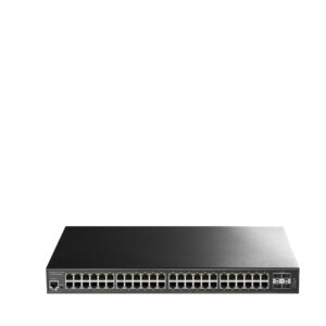 Cudy GS2048PS4 4SFP+,2Consol,48Port Base-TGigabit L2 Yönetilebilir 720WPoE++ Metal Rack Mount Switch
