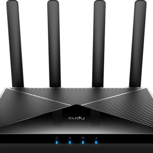 Cudy LT18 2,4GHz/5GHz+ 4 Gigabit Port Wi-Fi 6,Cat18, 4G LTE, NonoSIM Destekli Mobile Router