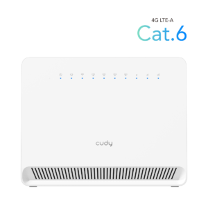 Cudy LT700V 2,4GHz/5GHz 4×10/100Mbps Ethernet Port x1×RJ11 Port ,Wi-Fi Mesh 4G LTE Cat6 DDNS Router