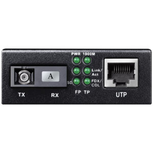 Cudy MC100GSB-20A Single Mode20Km FiberOptik,10/100/1000M Medya Dönüştürücü Metal Switch