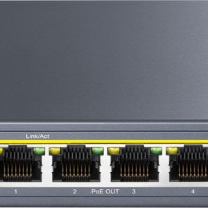 Cudy POE40 4 Gigabit Port PoE, 60W Indoor Enjektör Metal Switch