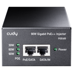Cudy POE400 AC/DC 90W Gigabit PoE++/PoE+/PoE Enjektör Metal Switch