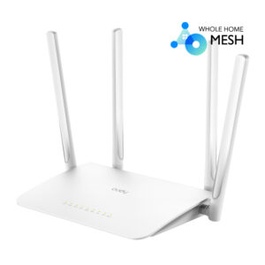 Cudy WR1300 5Ghz 867Mbps, 2.5GHz 300Mbps, 5 Port 4x5dBi Anten Wi-Fi VPN Mesh Router(AC1200 Serisi)